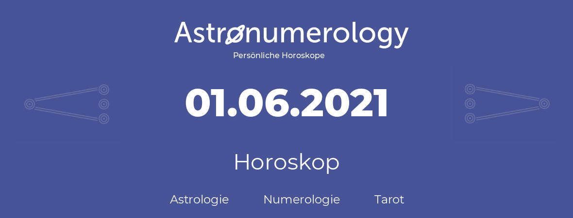 Horoskop für Geburtstag (geborener Tag): 01.06.2021 (der 31. Juni 2021)